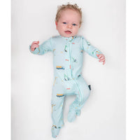 Footed Zipper Sleeper - Construction