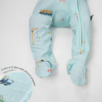 Footed Zipper Sleeper - Construction