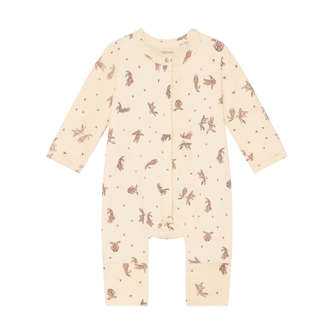 Noppies Infant - Playsuit Ls Aop P-12m