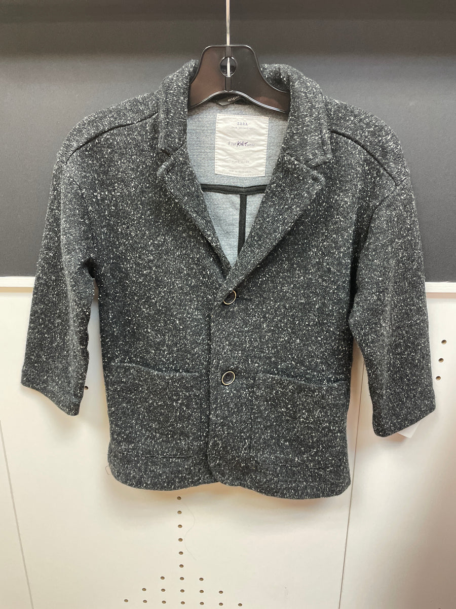 kids knit blazer