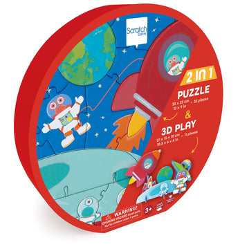 Play Puzzle 3D - Space 32 pcs