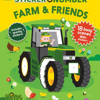John Deere Kids Farm & Friends: My Very First Sticker by Number
