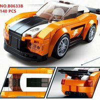 Car Club Building Brick Kit, Bobcat (140 Pcs)