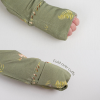 Footed Zipper Sleeper - Forest Friends