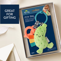 Itzy Pal™ Plush + Teether: Croissant