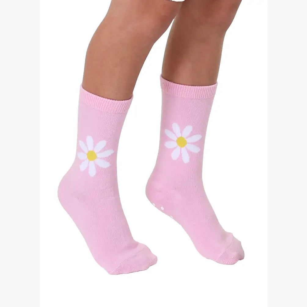 DAISEY FLOWER 3D KIDS CREW SOCK