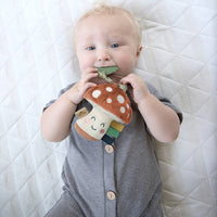 Itzy Pal™ Plush + Teether: Croissant