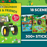 John Deere Kids Farm & Friends: My Very First Sticker by Number