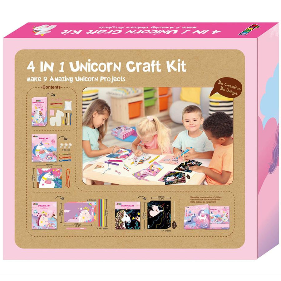 4 In 1 Activity Kit - Unicorn Set