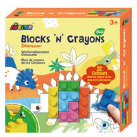 Blocks 'N Crayons - Dinosaur
