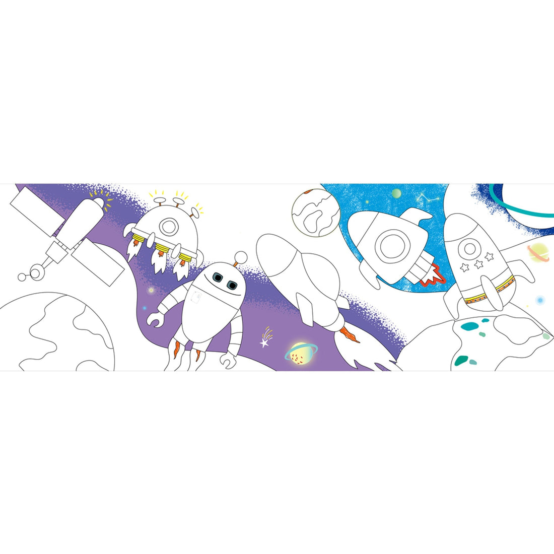 Blocks 'N Crayons - Space