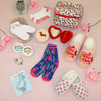 3D Packaged Crew Socks - Kids - Kitty Cat - Gray
