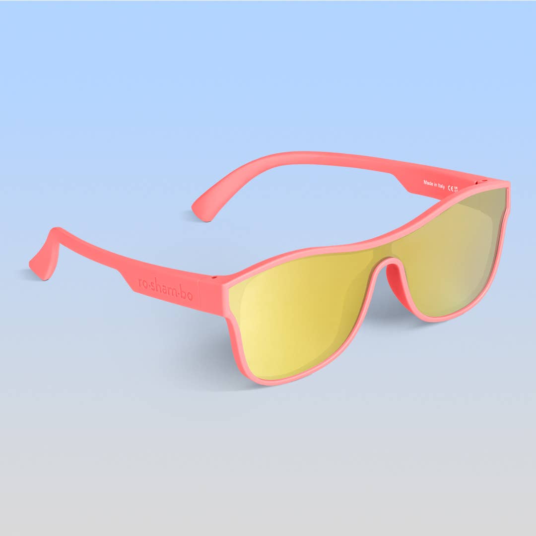 Single Shield Sunglasses | Hot Pink