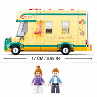 Winter Camping Trailer Building Brick Kit (314 pcs)