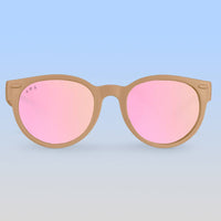 Round Sunglasses | Latte Brown
