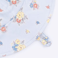 Country Stitch Floral - Wide Brim Sun Hat