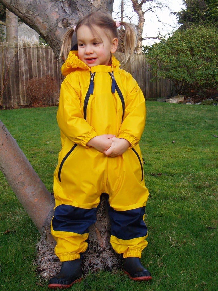 Tuffo Muddy Buddy Waterproof One-Piece Rain Suit [Yellow]
