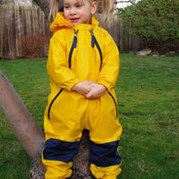 Tuffo Muddy Buddy Waterproof One-Piece Rain Suit [Yellow]