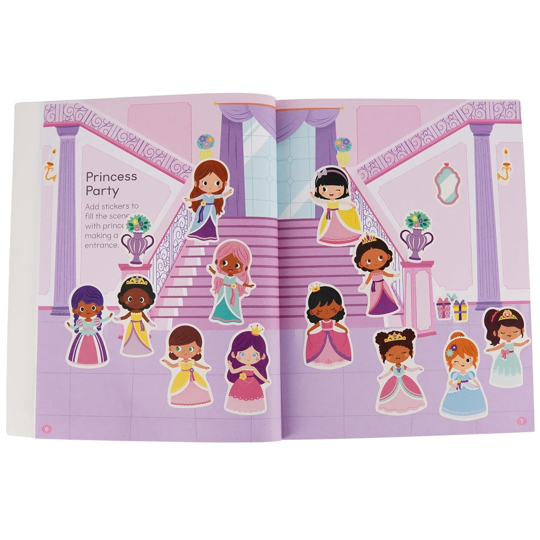 Pretty Pink Toddler Sticker Activity Book