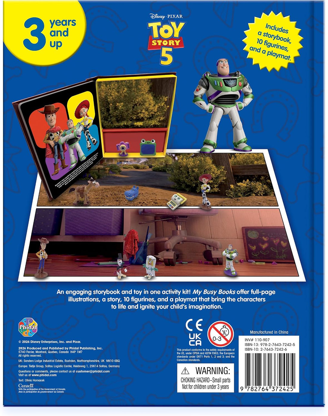 Disney Toy Story 5 My Busy Books