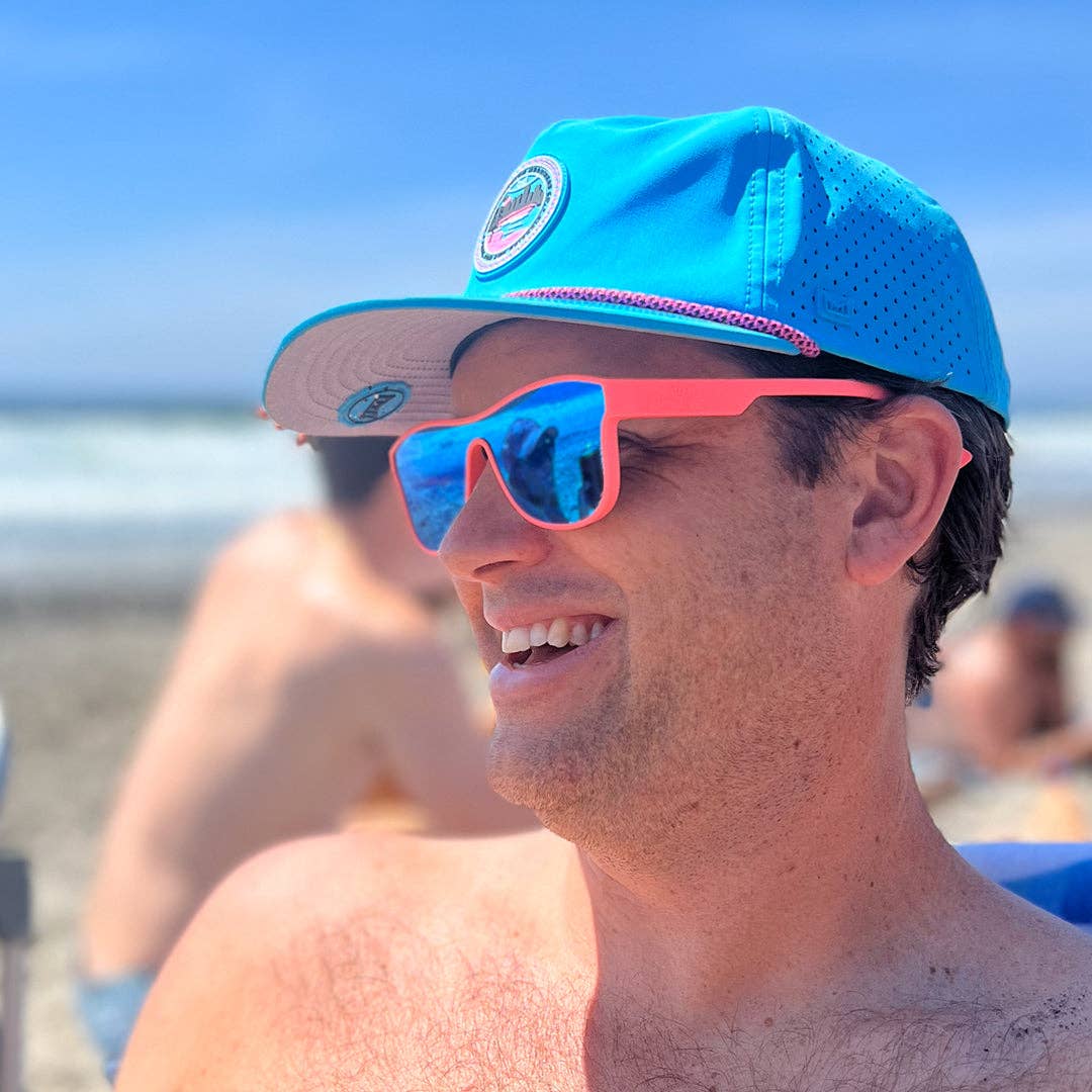 Single Shield Sunglasses | Hot Pink