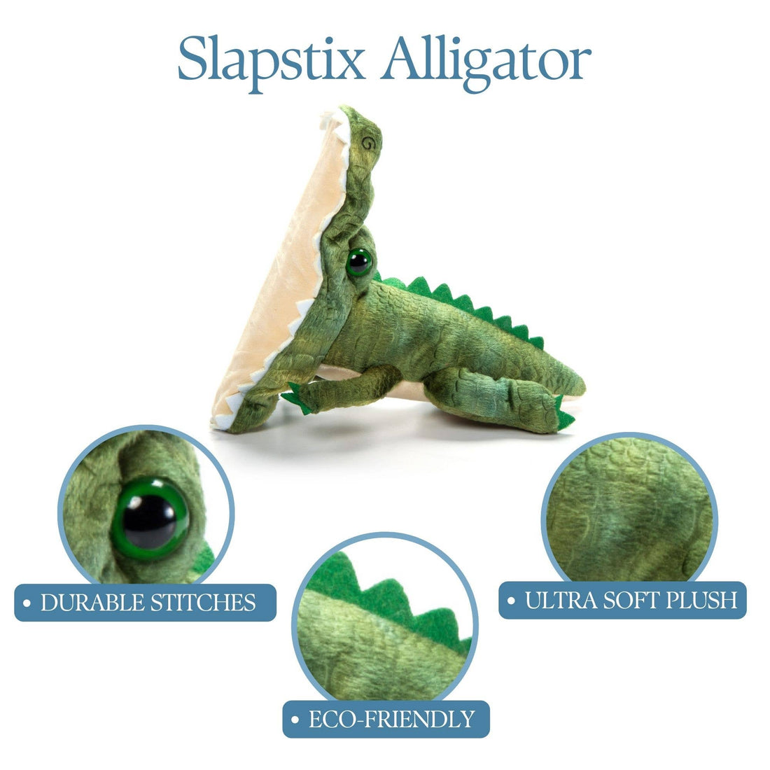 10" (23cm) Slapstix Gator Slap Bracelet