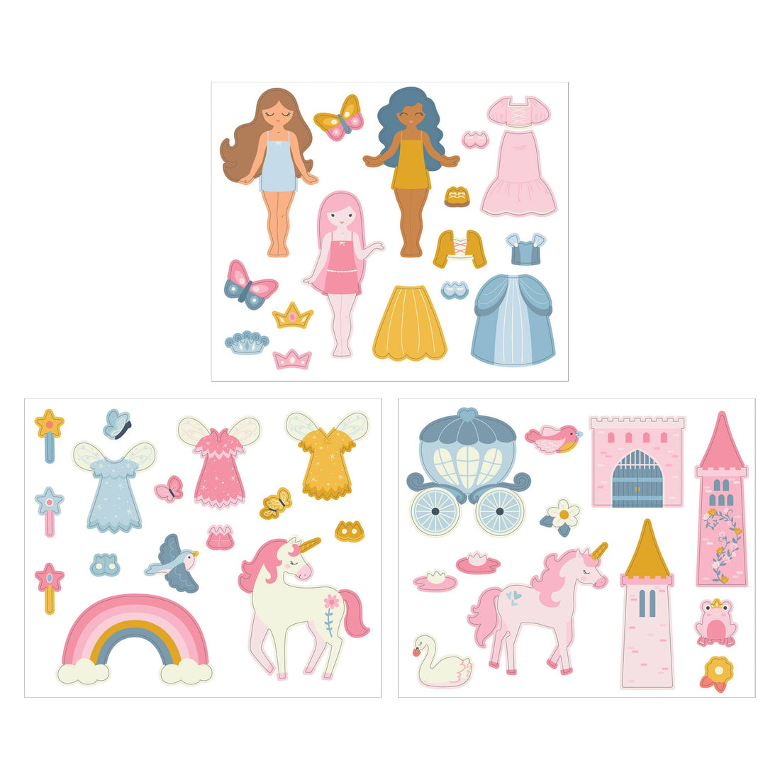 Magnetic Play Sets: Mermaid
