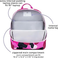 Ethan Backpack - Camo (Fuchsia/Pink)