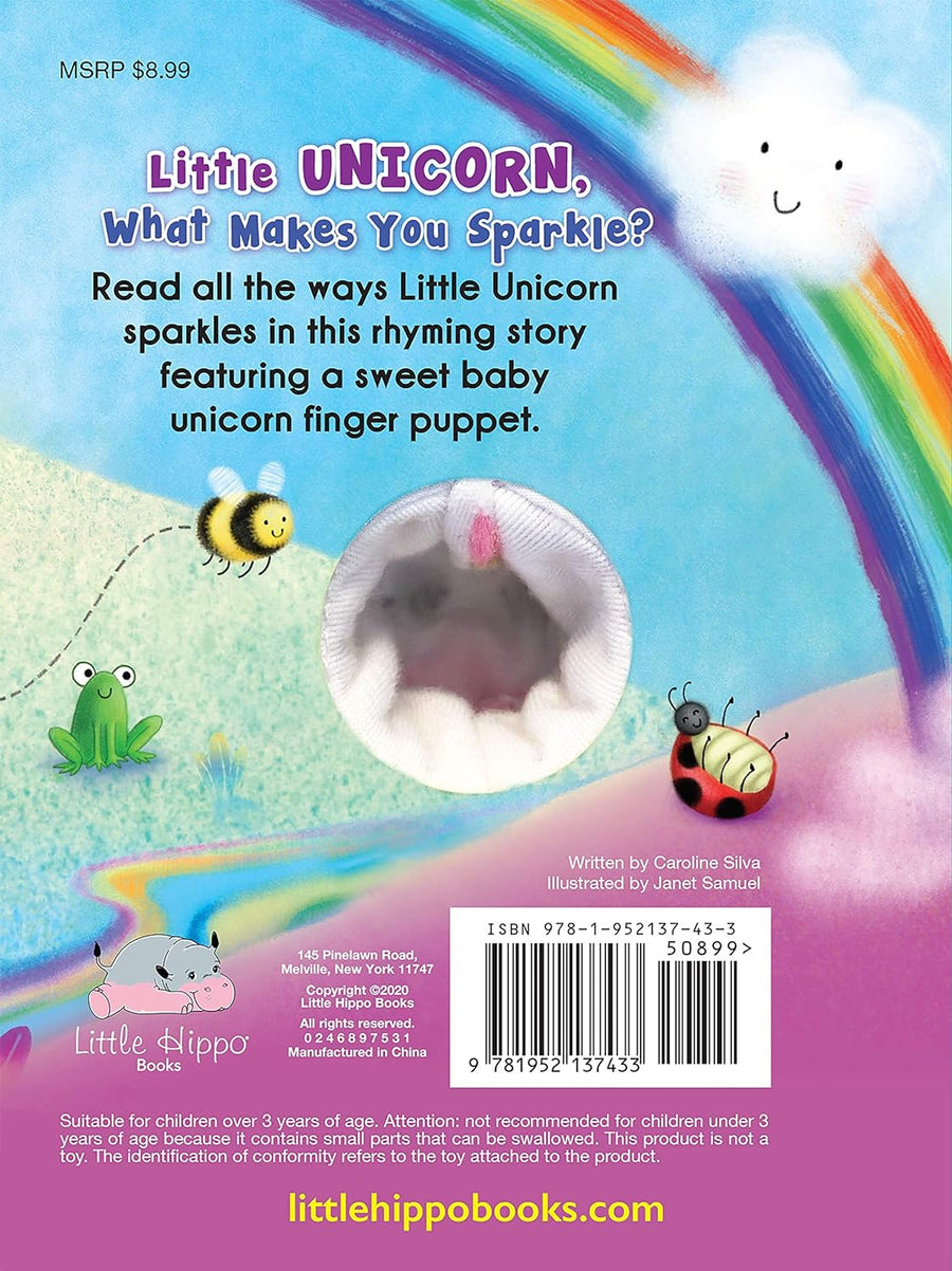Little Unicorn Finger Puppet Book