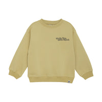 Oversized Sweater Retro Print | Silver Fern