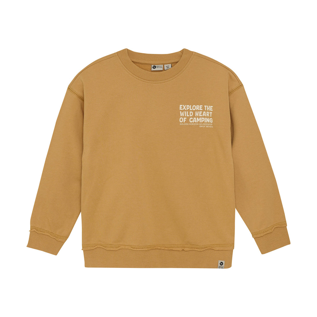 Oversized Sweater Backprint | Light Chestnut