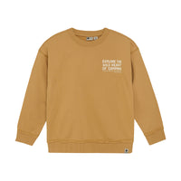 Oversized Sweater Backprint | Light Chestnut