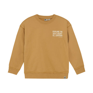 Oversized Sweater Backprint | Light Chestnut