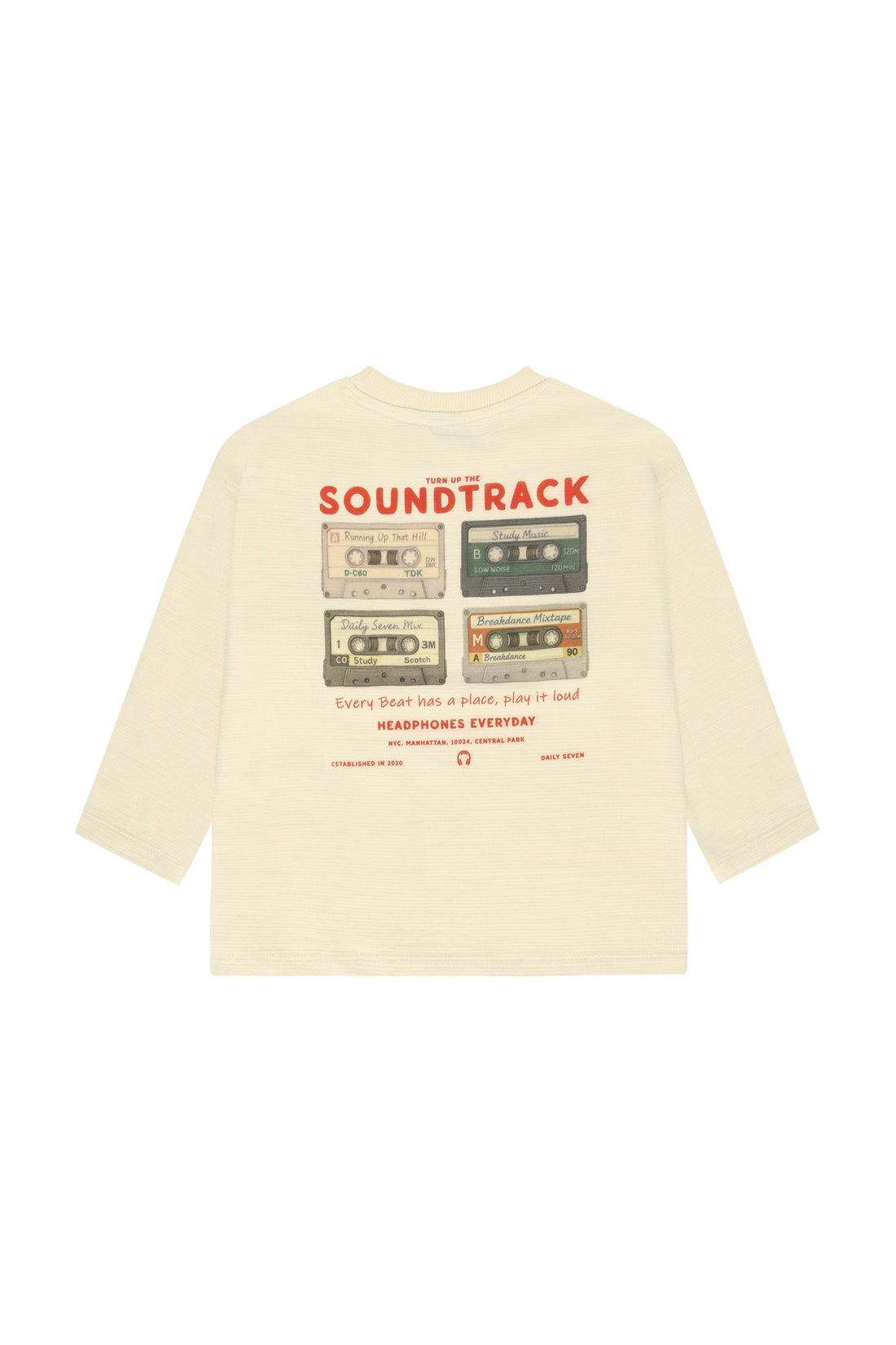 T-shirt Longsleeve Backprint | Sandshell