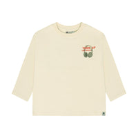 T-shirt Longsleeve Backprint | Sandshell