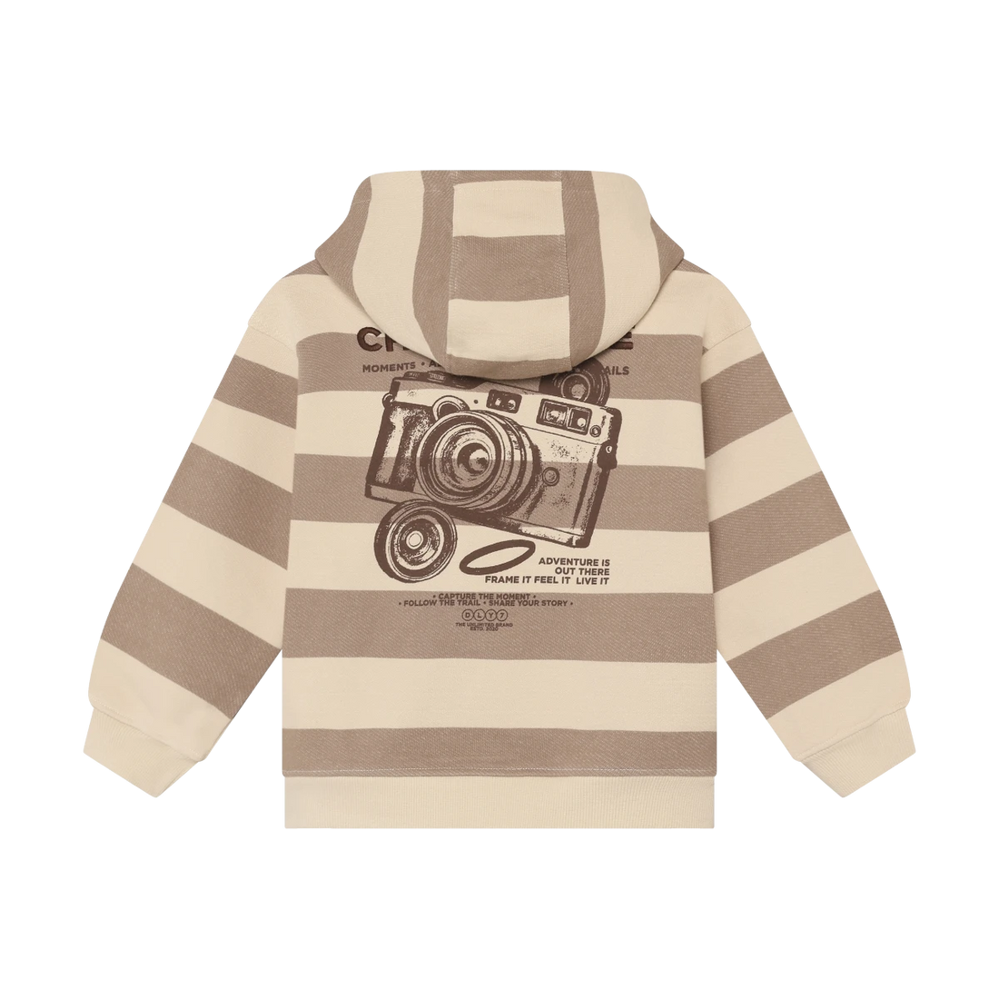 Oversized Hoodie Backprint | Plaza Taupe