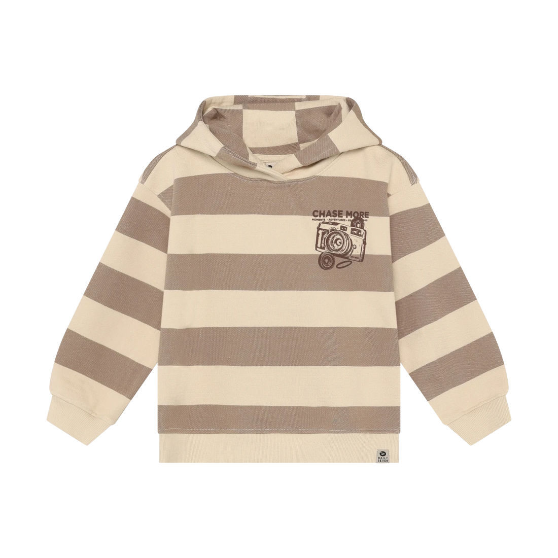 Oversized Hoodie Backprint | Plaza Taupe