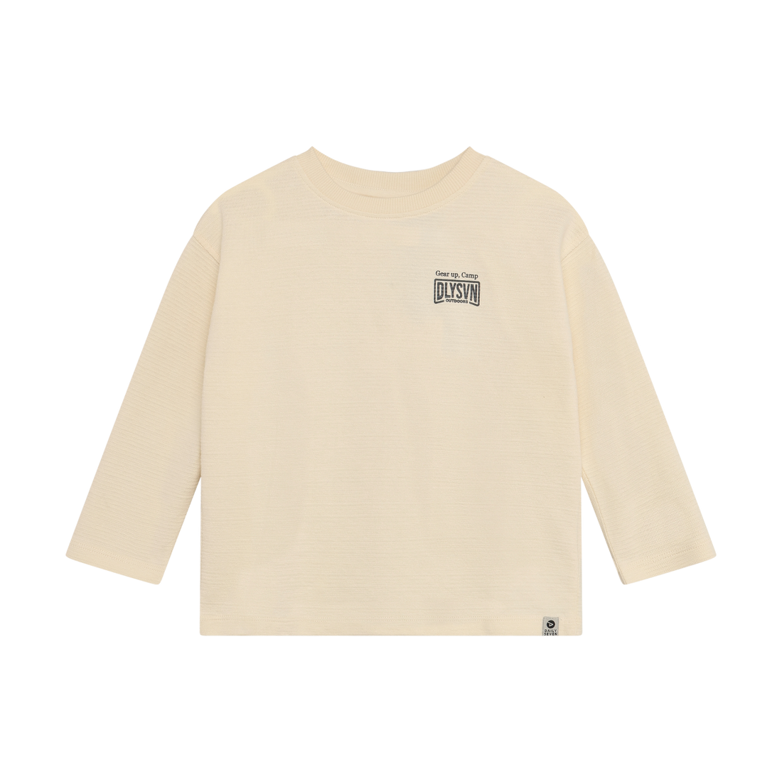T-shirt Camp Longsleeve Backprint | Sandshell