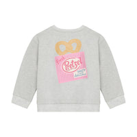 Sweater Backprint | Light Grey Melange