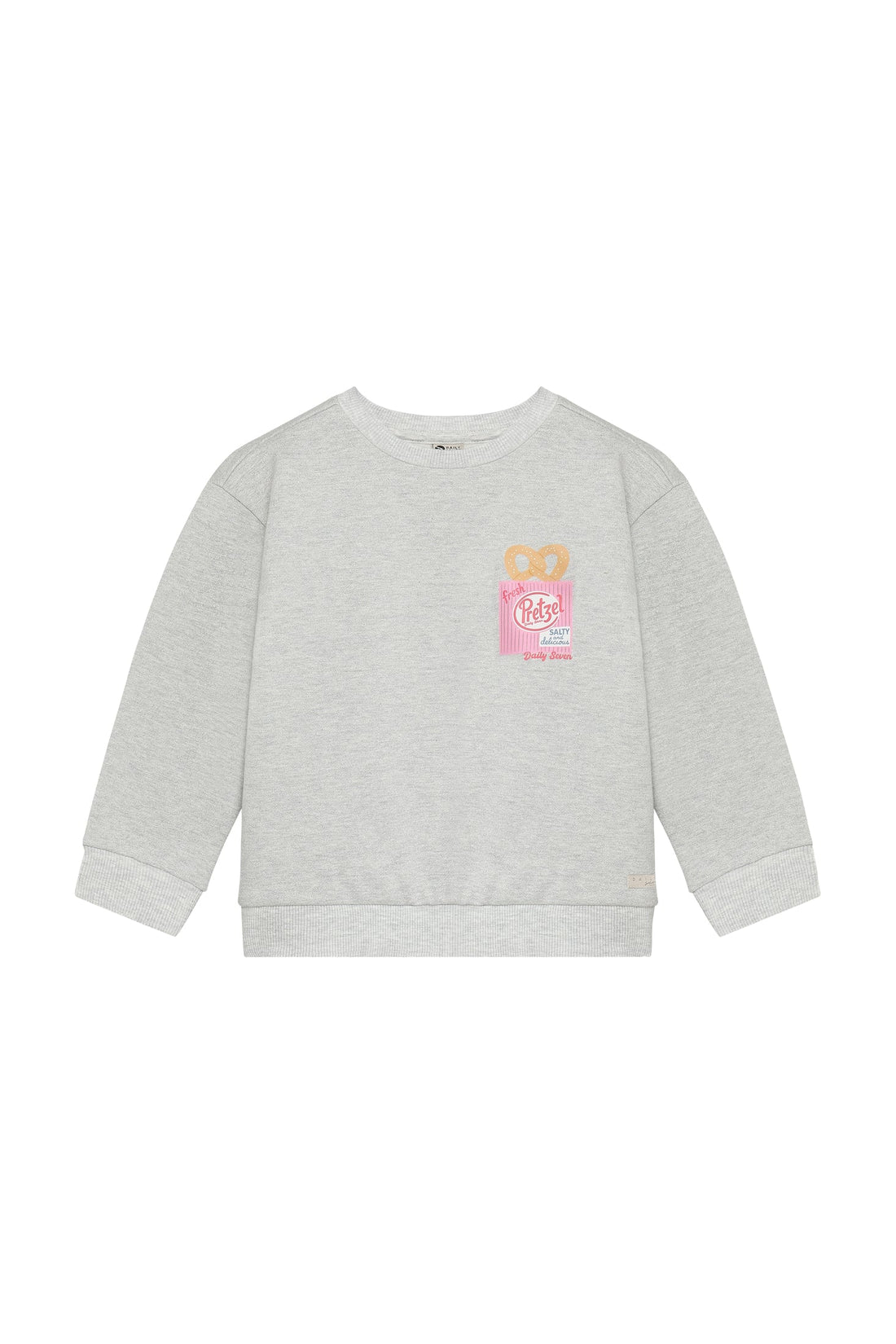 Sweater Backprint | Light Grey Melange