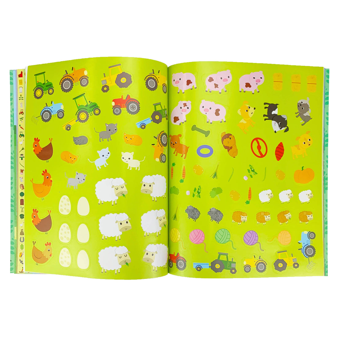 Totally Awesome 2000 Stickers Busy Farm Activity Book