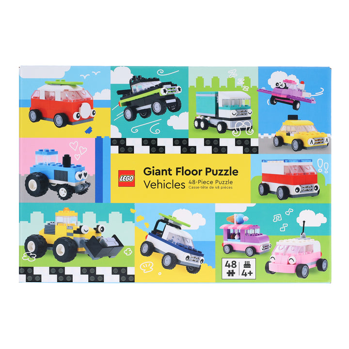 LEGO 48-Piece Giant Floor Puzzle: Vehicles