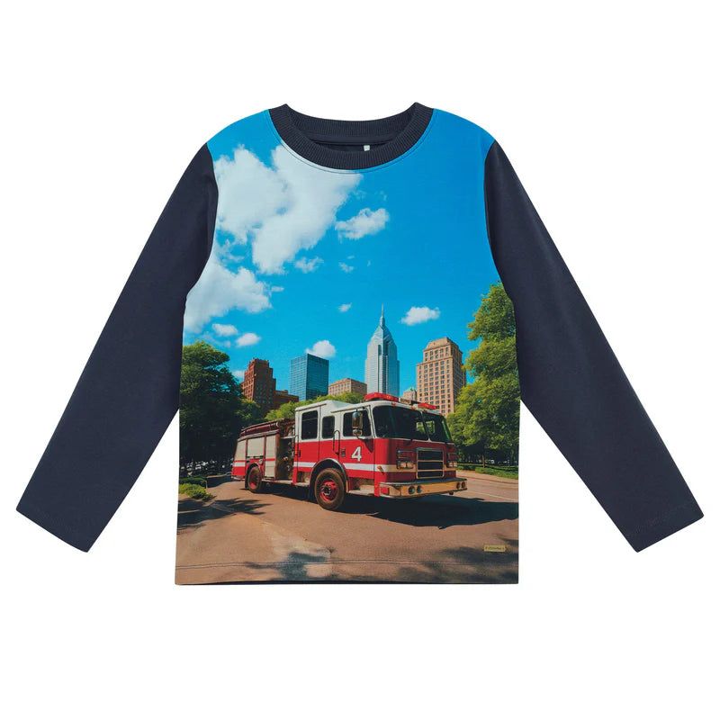 T-Shirt LS - Fire Truck