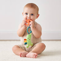 Itzy Pal™ Plush + Teether: Croissant