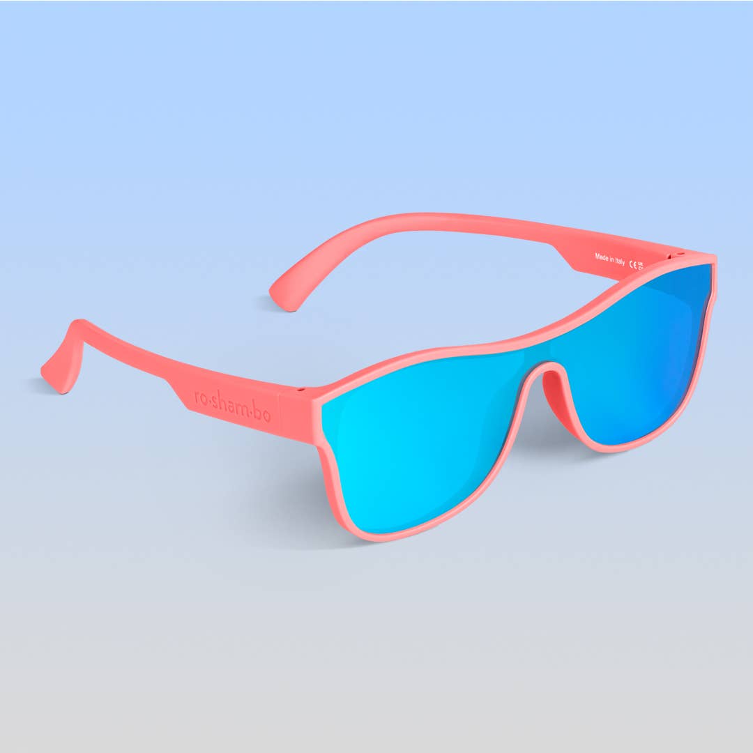 Single Shield Sunglasses | Hot Pink