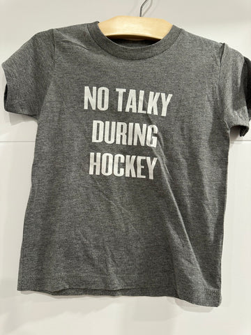 No Talky During Hockey  - 3T