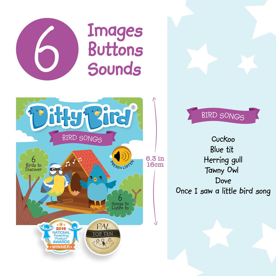 Ditty Bird Baby Sound Book: Bird Songs