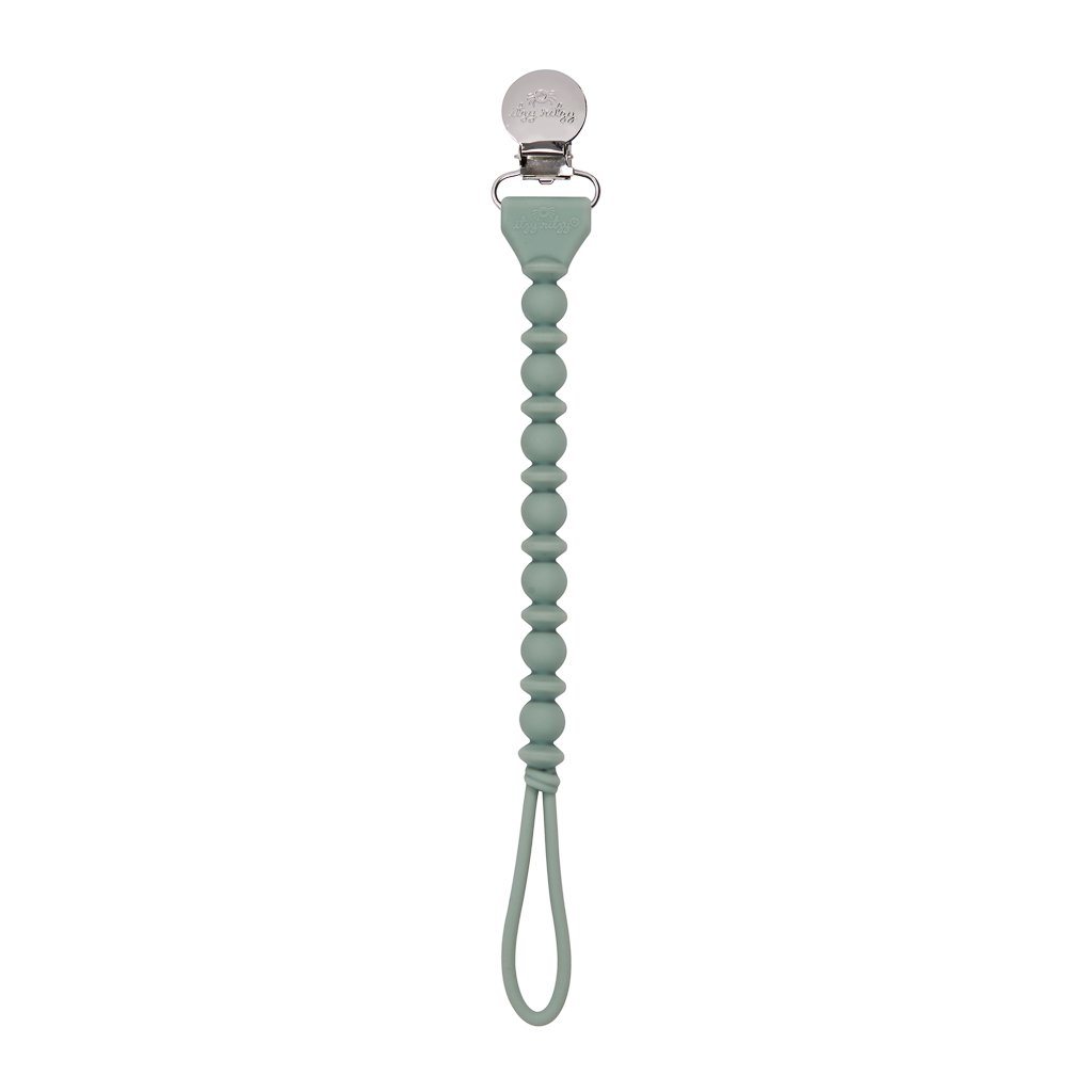 Sweetie Strap Beaded Pacifier Clip - Succulent