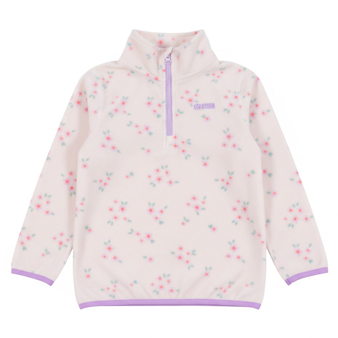 Girls' Ivory Two-Piece Microfleece Base Layer
