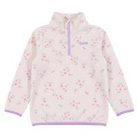 Girls' Ivory Two-Piece Microfleece Base Layer